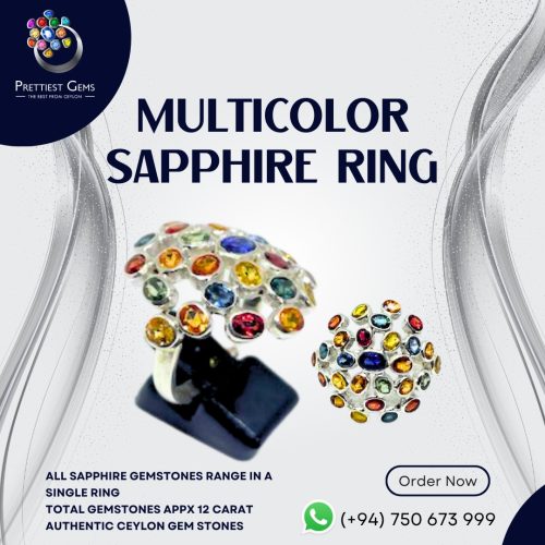 Multicolor Sapphire Ring