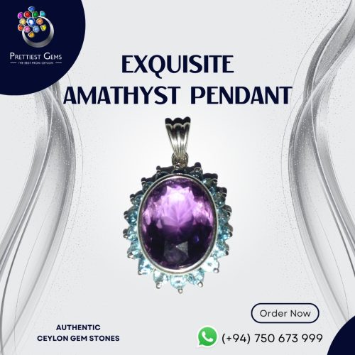 Exquisite Amethyst Pendant