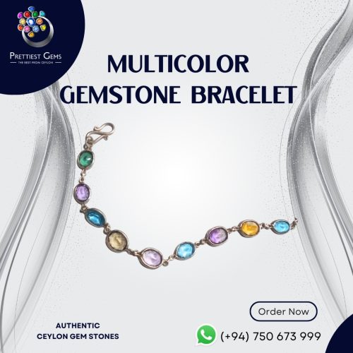 Multicolor Gemstone bracelet